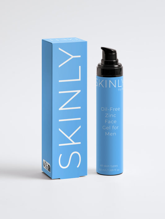 Oil-Free Zinc Face Gel for Men