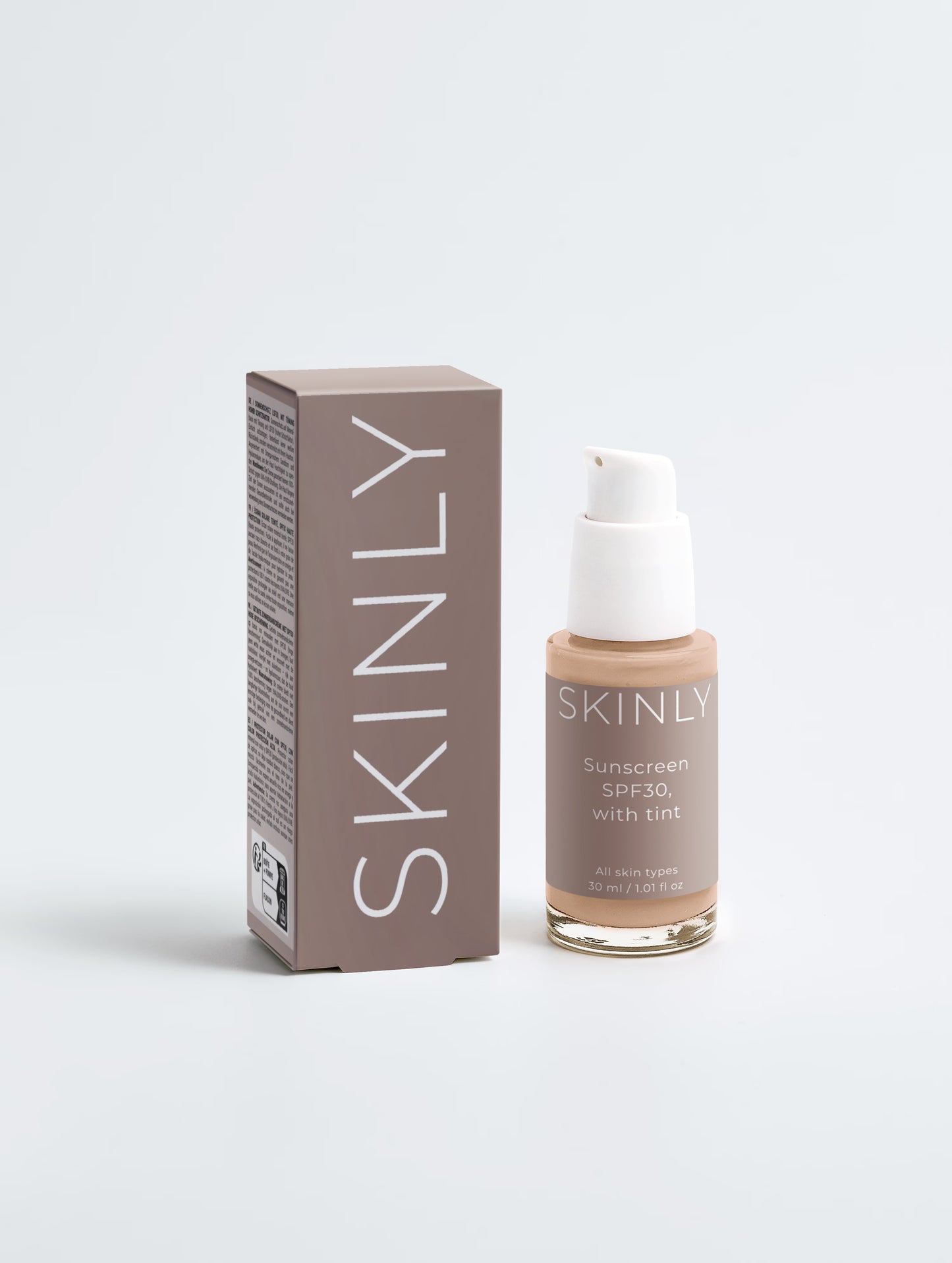 Sunscreen SPF30, with tint