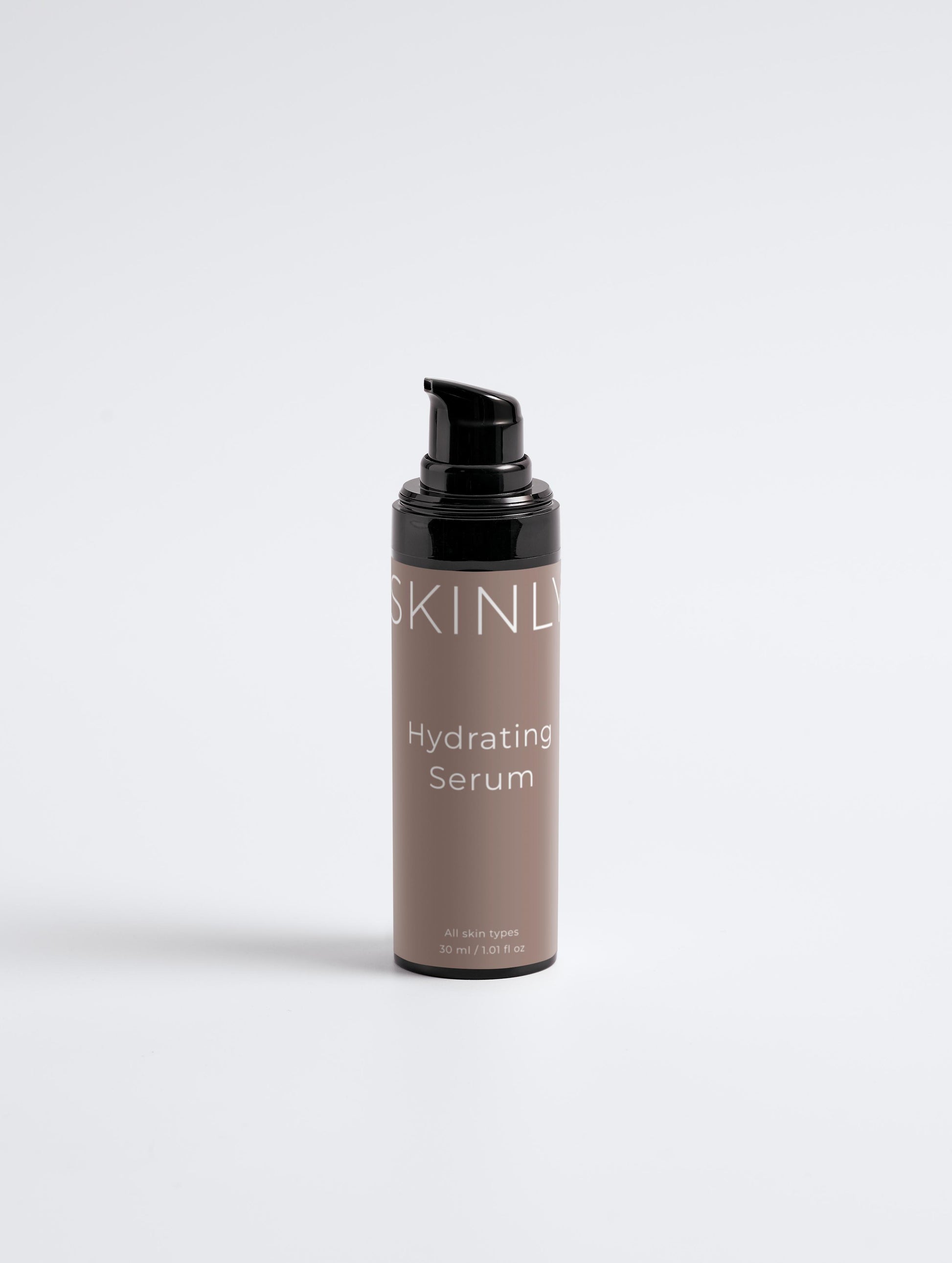 SKINLY hydrating serum for all skin types, lightweight face serum for smooth plump radiant skin with deep hydration and healthy glow
