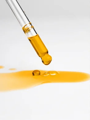 luxury facial oil dropper with golden serum texture, glow boosting hydrating oil for smooth healthy radiant skin