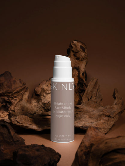 Brightening Face & Body Exfoliator with Kojic Acid