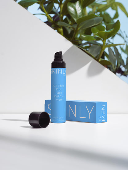 Oil-Free Zinc Face Gel for Men